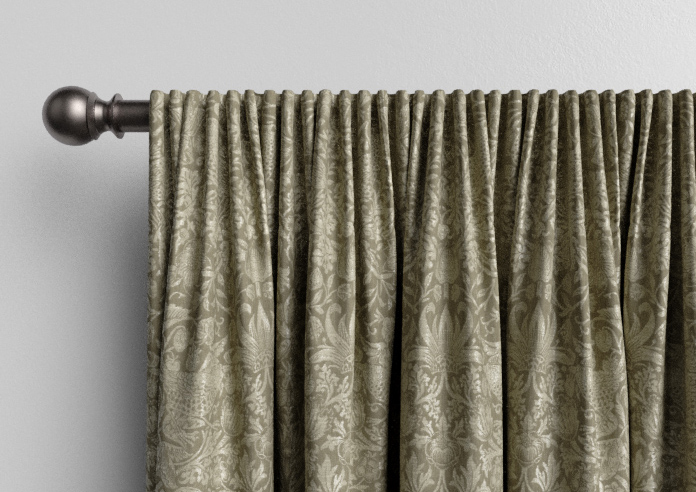 William Morris Strawberry Thief, Woven Sage - Made to Measure Curtains - Image 9